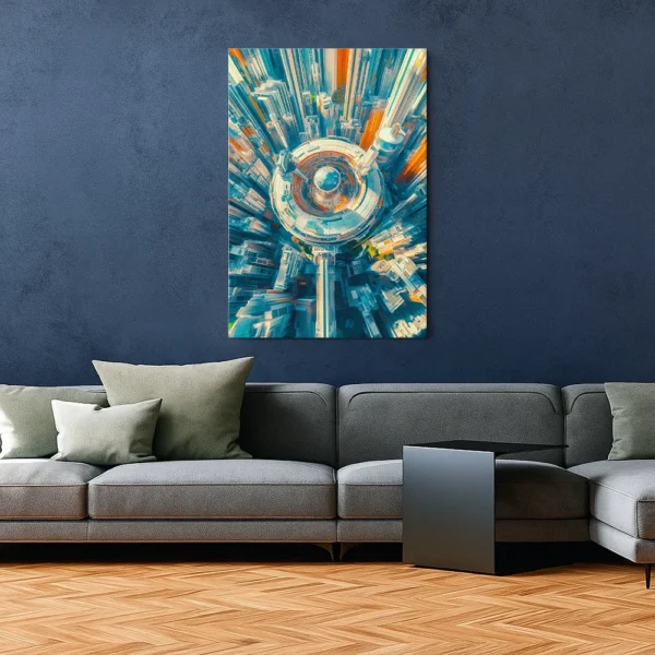 Hackers City – Rock Server Poster or Canvas Print