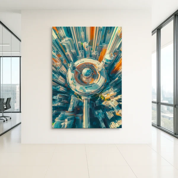 Hackers City – Rock Server Poster or Canvas Print