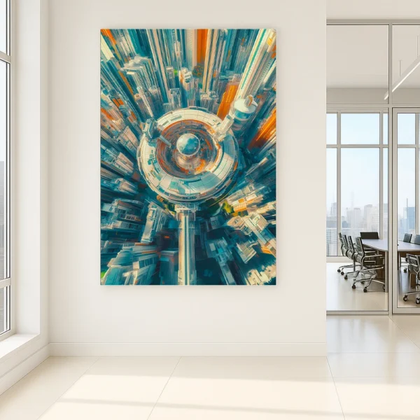 Hackers City – Rock Server Poster or Canvas Print