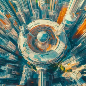 Hackers City – Rock Server Poster or Canvas Print