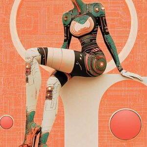 Limited edition sci-fi poster: 0005 Digital Salome