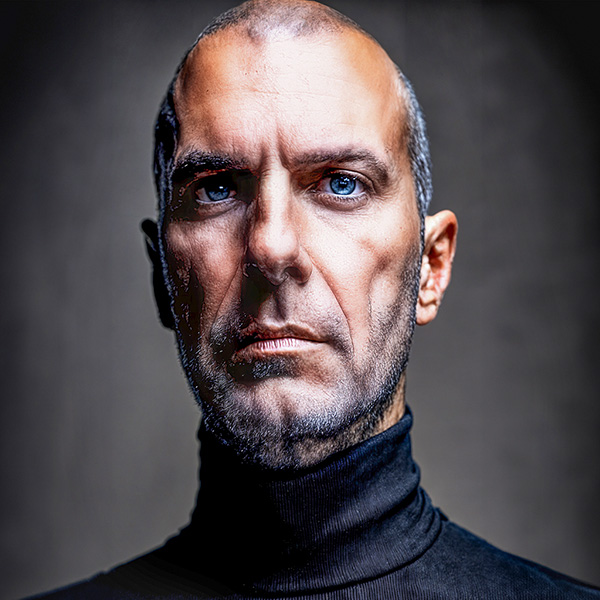 Cyberpunk hacker in desert city – Ira Gasparov, the rebel king of Hackers City in "2105: The Change."