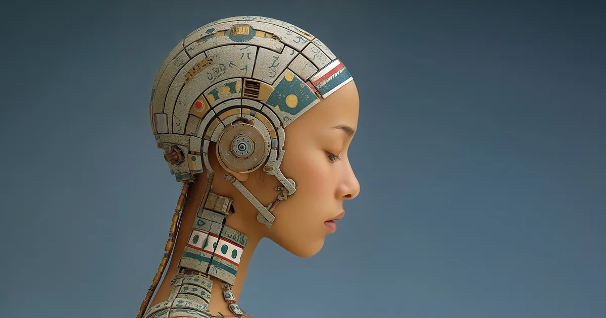 Digital Still Life | Futuristic Portrait of Digital Life